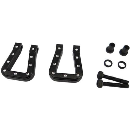 Hot Racing ACC808MF01 Black Aluminum Monster Flat Hook Rock Crawler