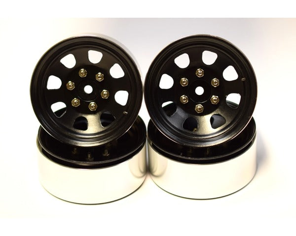 Hot Racing 6 Lug Hex Drive Wagon 1.9 Steel Stamped Bead Lock Wheel