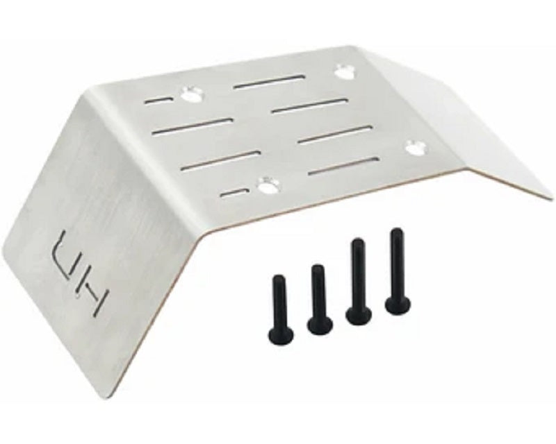 Stainless Steel Rear Skid Plate, for Armma Gorgon