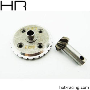 Hot Racing HRAHSF299X Hardened Steel Spiral Cut Ring & Pinion Gear Savage