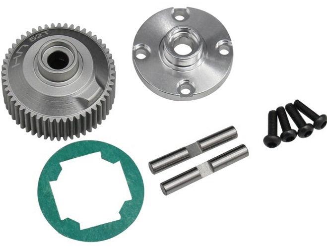 Hot Racing Hard Anodized Aluminum Differential Case ASS RC10B6.1 6.1D SC6.1