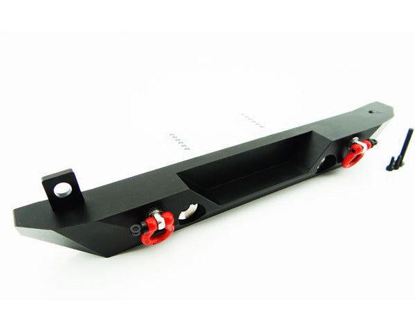 Hot Racing Aluminum Rear Bumper, w/ Light Mounts, for Axial SCX10