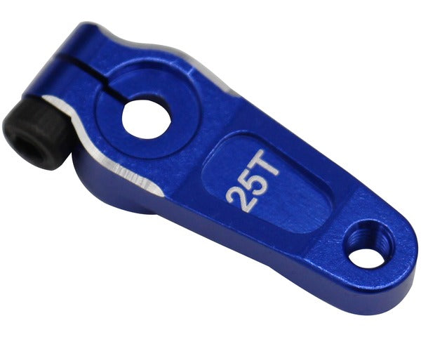 Hot Racing Aluminum Lock Servo Arm, 25 Tooth, for Traxxas Slash Stamp