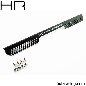 Hot Racing CNC Rear Splash Guard Black Spartan