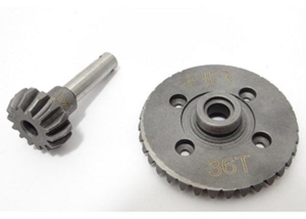 Hot Racing HRASWRA9364 HD SPIRAL CUT BEVEL GEAR SET 36T/14T AX10