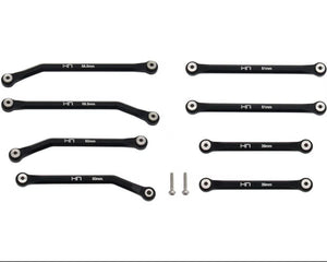 Aluminum High Clearance 4 Links Set for (133.7mm) SCX 24