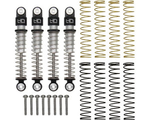 Aluminum Threaded Long Travel Shocks, for Axial SCX24