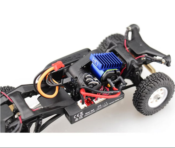 Hot Racing Blue 9 Fin 030 Motor Heat Sink, SCX 24 30