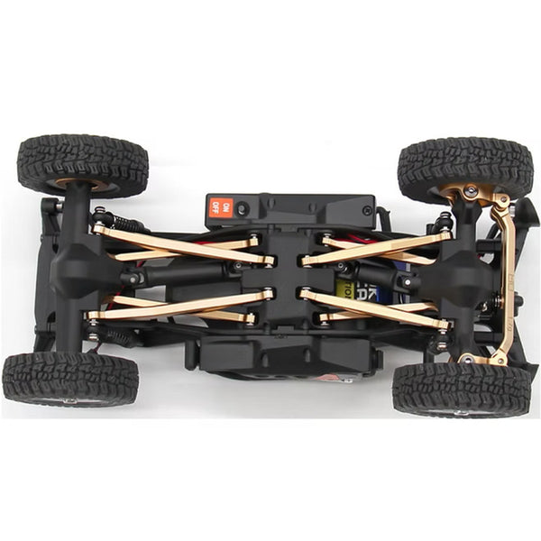 Hot Racing No Flex Upgrade Brass Link Set, SCX30