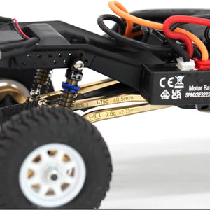 Hot Racing No Flex Upgrade Brass Link Set, SCX30