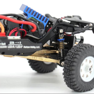 Hot Racing No Flex Upgrade Brass Link Set, SCX30