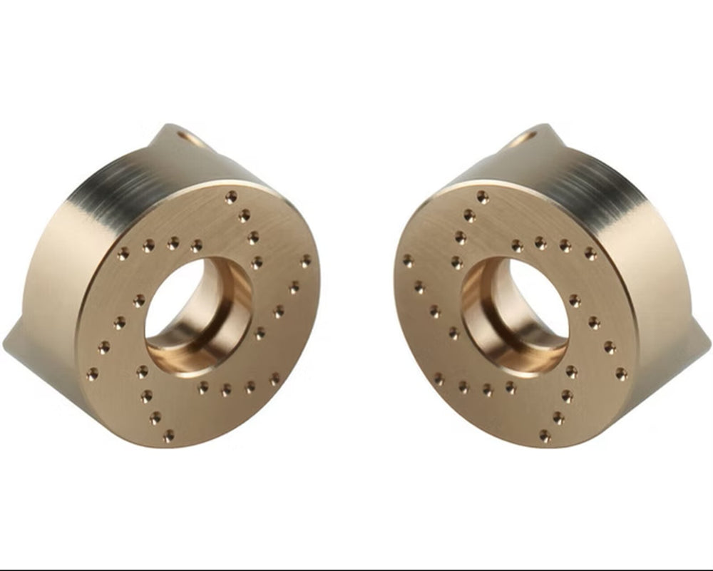 Hot Racing Brass Front Steering Block, SCX30