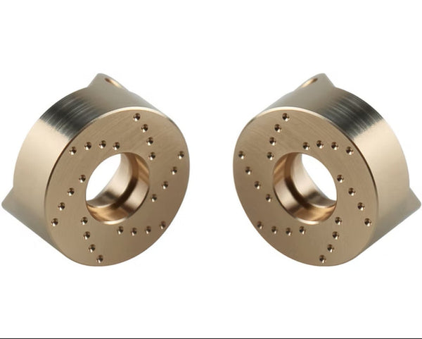Hot Racing Brass Front Steering Block, SCX30