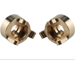 Hot Racing Brass Front Steering Block, SCX30