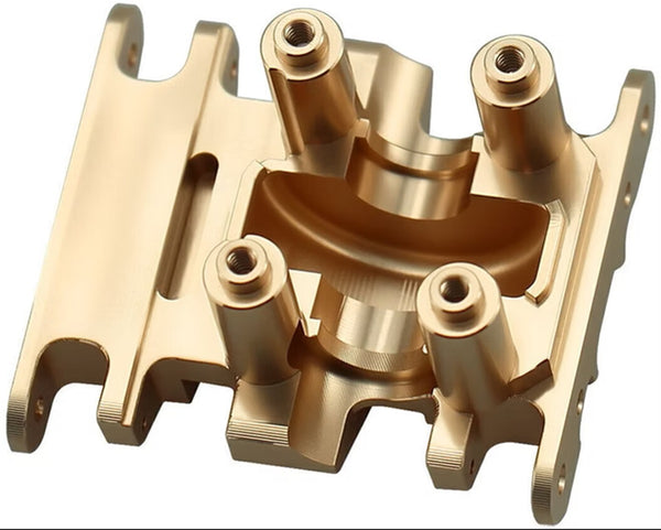 Hot Racing Brass Center Gearbox Mount, SCX30