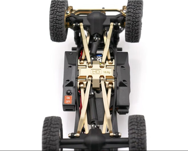 Hot Racing Brass Center Gearbox Mount, SCX30
