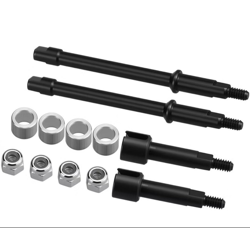 Hot Racing '+4mm Steel Drive Stub, SCX30