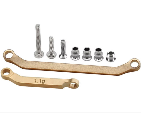 Hot Racing Brass TT Steering Fix Links, for the SCX30