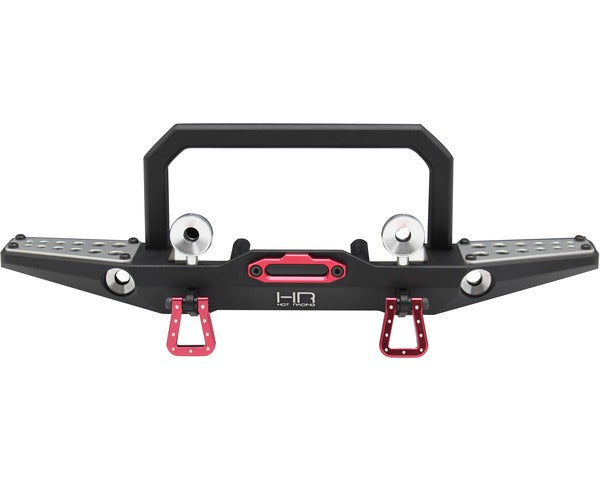 Hot Racing Aluminum Front Bumper Winch Mount & Light Buckets, for Tra