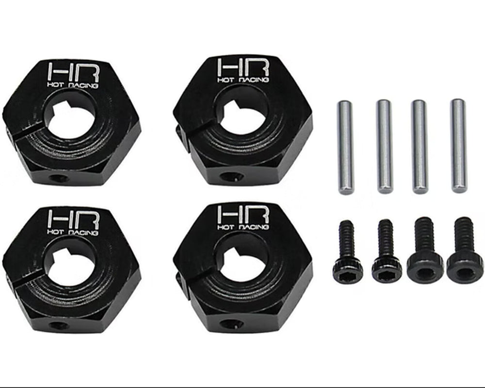 Hot Racing Aluminum 12mm Wheel Hex, Losi 2WD