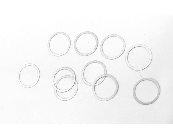 Steel Shims, 8x9x0.1mm, (10pcs)