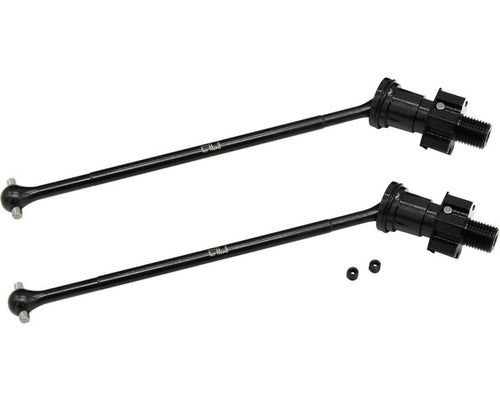 Hot Racing Steel HD CV Drive Shafts Axles w/ Aluminum Hex, for X-Maxx