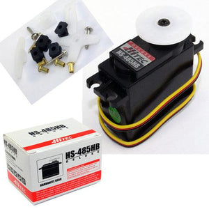 Hitec HS-485HB Deluxe HD BB Karbonite Gear Servo HS485HB / HS485 / 485HB / 485