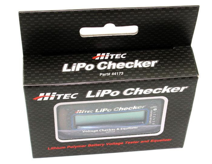 Hitec 44173 Lipo Battery Checker and Balancer