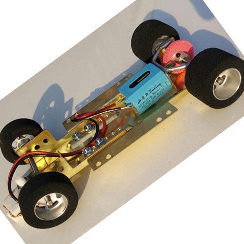 H&R Racing HRCH01 Adjustable 1/24 Chassis Foam tires Slot Car