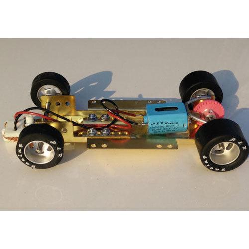 H&R Racing HRCH05 Adjustable 1/24 Chassis Silicone tires Slot Car