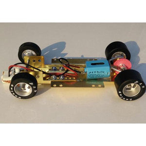 H&R Racing HRCH05 Adjustable 1/24 Chassis Silicone tires Slot Car