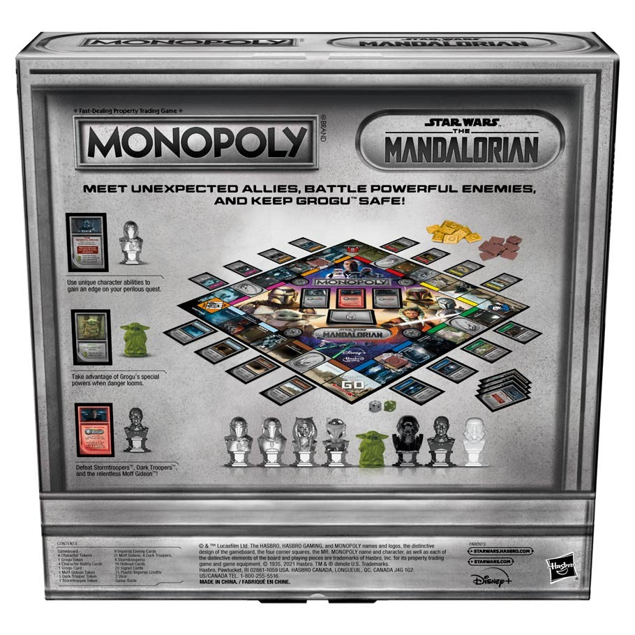 Little Shop of Magic Monopoly: Star Wars - The Mandalorian — Board Game