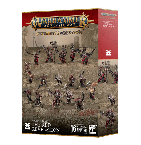 Little Shop of Magic Warhammer: Blades of Khorne Regiments of Renown - The Red Revelation — Miniatures