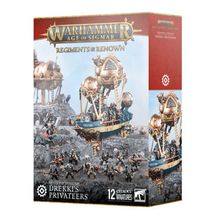 Little Shop of Magic Warhammer: Kharadron Overlords Regiments of Renown - Drekki's Privateers — Miniatures