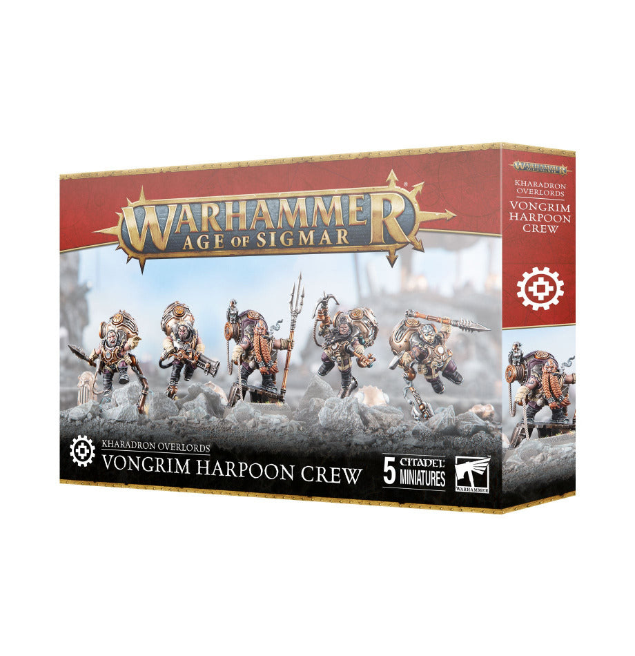 Little Shop of Magic Warhammer: Kharadron Overlords - Vongrim Harpoon Crew — Miniatures