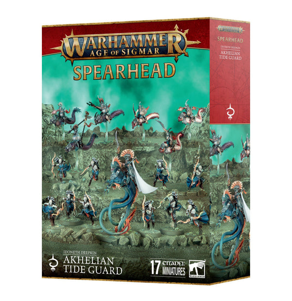 Little Shop of Magic Warhammer: Idoneth Deepkin Spearhead - Akhelian Tide Guard — Miniatures