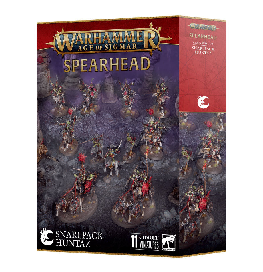 Little Shop of Magic Warhammer: Gloomspite Gitz Spearhead - Snarlpack Huntaz — Miniatures
