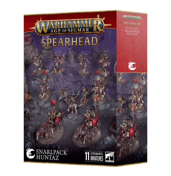 Little Shop of Magic Warhammer: Gloomspite Gitz Spearhead - Snarlpack Huntaz — Miniatures