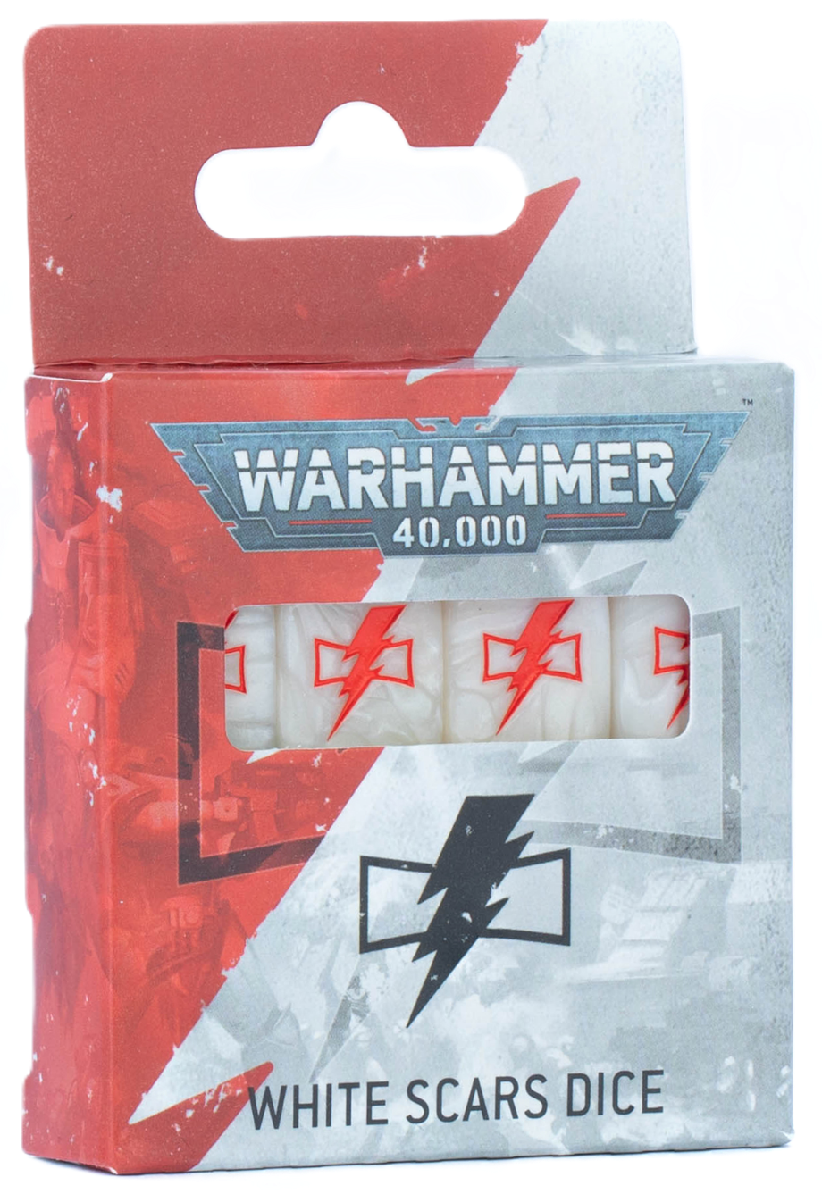 Warhammer 40K: White Scars - Dice Set