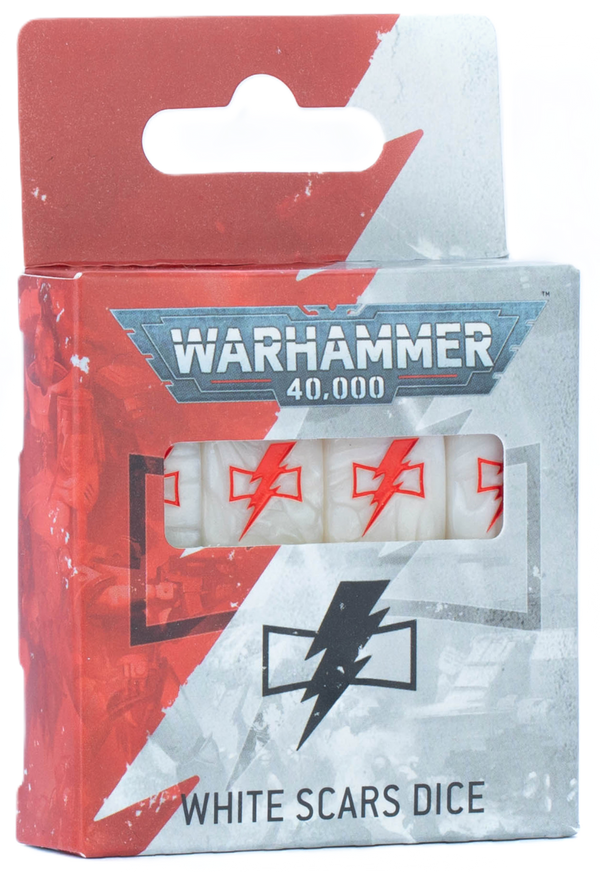 Warhammer 40K: White Scars - Dice Set