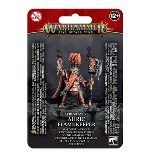 Little Shop of Magic Warhammer: Fyreslayers - Auric Flamekeeper — Miniatures