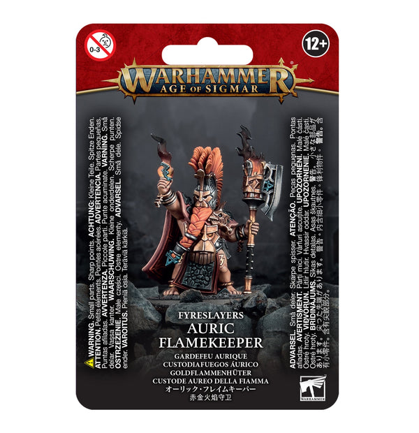 Little Shop of Magic Warhammer: Fyreslayers - Auric Flamekeeper — Miniatures
