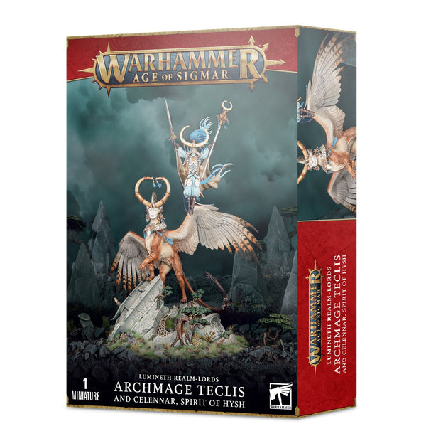 Little Shop of Magic Warhammer: Archmage Teclis and Celennar, Spirit of Hysh — Miniatures