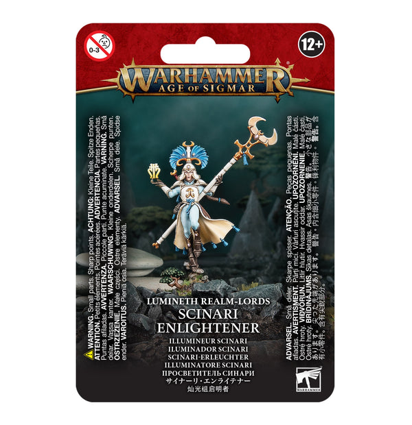 Little Shop of Magic Warhammer: Lumineth Realm-lords - Scinari Enlightener — Miniatures