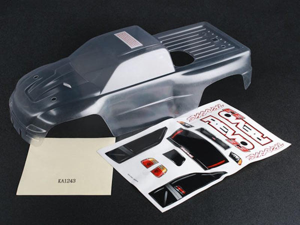 Traxxas 5387 - Revo 3.3 Body, Clear & Decals