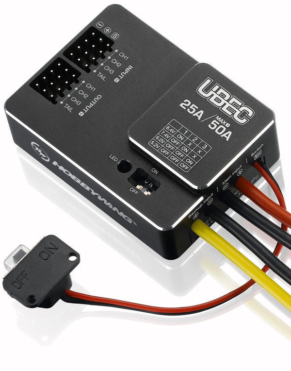 Hobbywing UBEC 25A, High Voltage