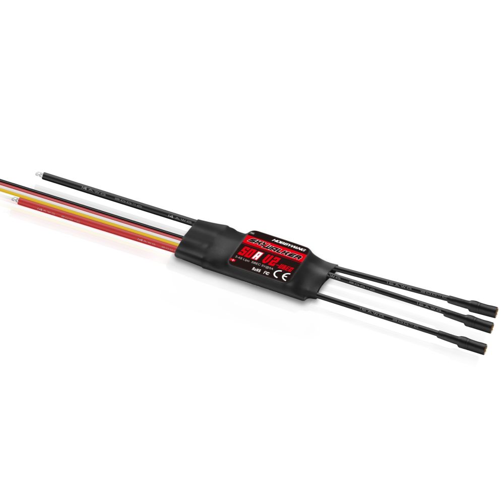Skywalker 50A V2 UBEC ESC, 3-4S