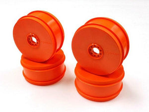 Kyosho IFH006KO Dish Wheels (4 /Fluorescent Orange) Inferno MP9 TKI4
