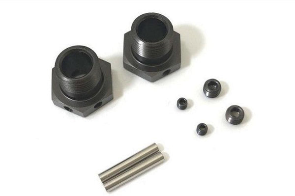 Kyosho IFW625N Wheel Hub (Narrow/Gunmetal/2pcs/MP10)