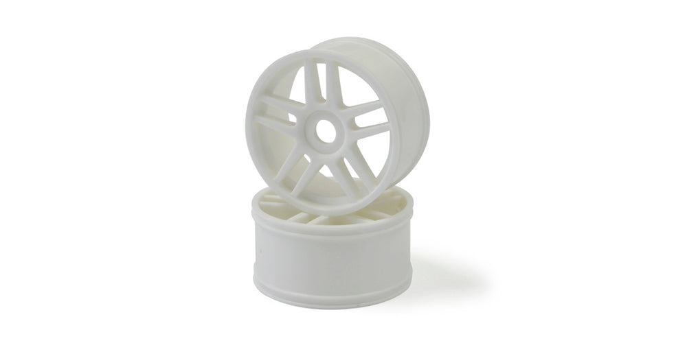 Kyosho 10 Spoke White Wheels Inferno GT 2pcs 17mm Hex
